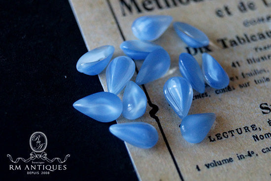 VP-2231 8x4.8 西ドイツ ヴィンテージ ラインストーン ブルームーン ペア