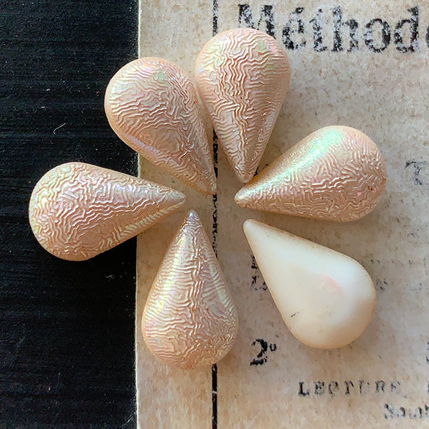 VP-8311 13x8 German Vintage Rhinestone AB Pear