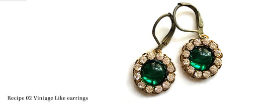 Recipe 02 Vintage Like Earrings