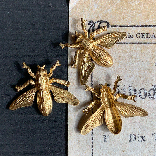 GC-7942 Stamping Findings Bug 19x15mm USA Raw Brass