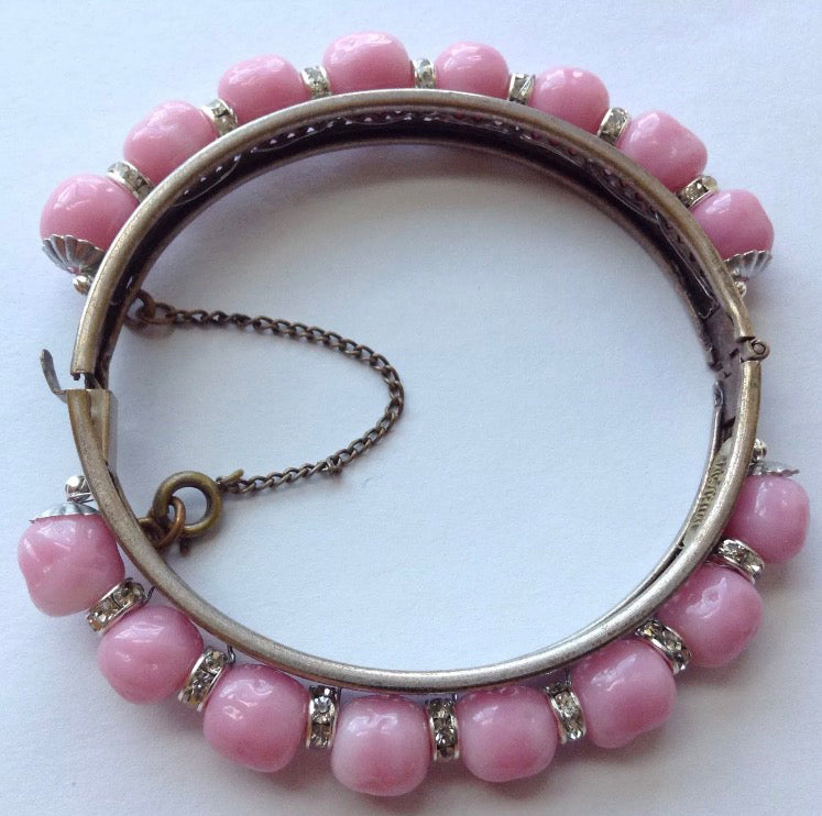 VP-3687 6mm Japan Vintage cherry brand haskell baroqueglass Bead opaque Pink