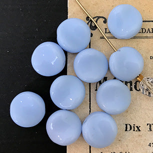 VP-4426 10mm German Vintage Pastel BlueTwistedglass Bead