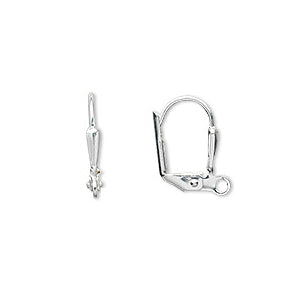 GP-4572 Earring Finding silver